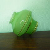 Art deco pendant lamp from the 1920s/1940s with opaline