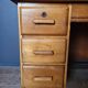 Vintage schoolmaster desk from the 1950s