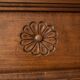 Antique bonnetière wardrobe in solid wood, Louis XV style.