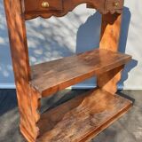 19th-century asymmetrical shelves estaminet display