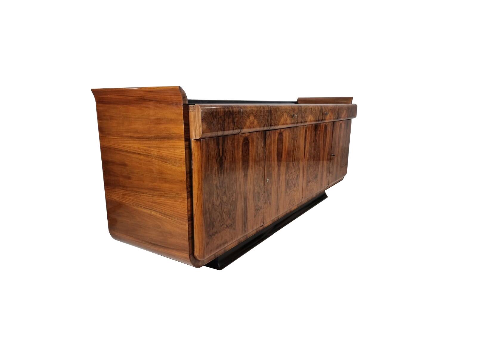 Sideboard Tulip by Jindřich Halabala for UP Závody 1940s
