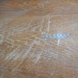 Chest of drawers light wood compass feet