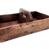 Old wooden basket