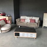 Fauteuil tournant "mynest" de marque Fama