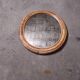 Miroir en rotin vintage