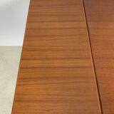 Danish MIdCentury Drop Leave Table in Teak Arne Vodder Style, 1960s Denmark