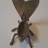 Brass fly ashtray