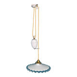 Suspension rises and falls in opaline