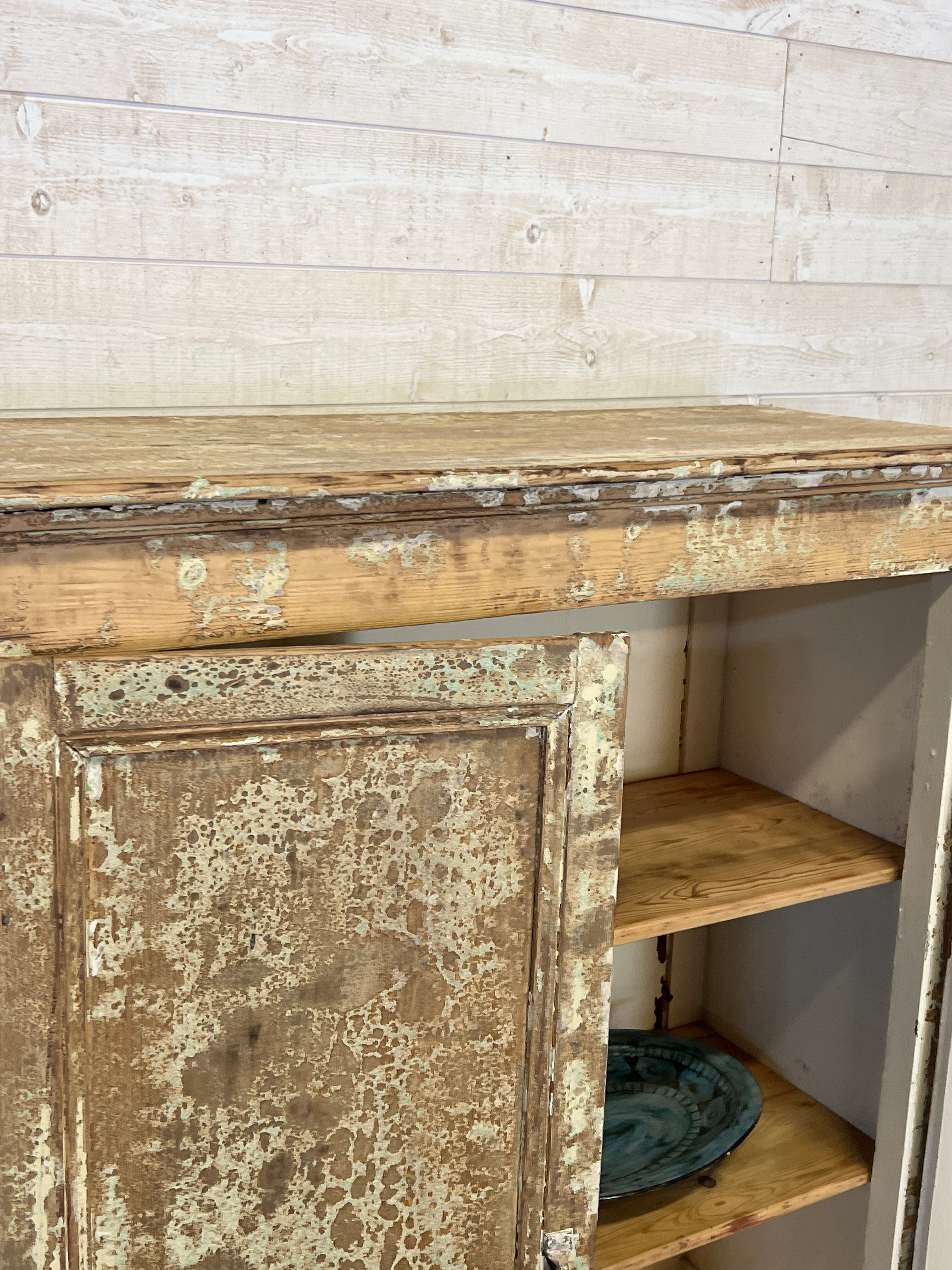Distressed grand buffet