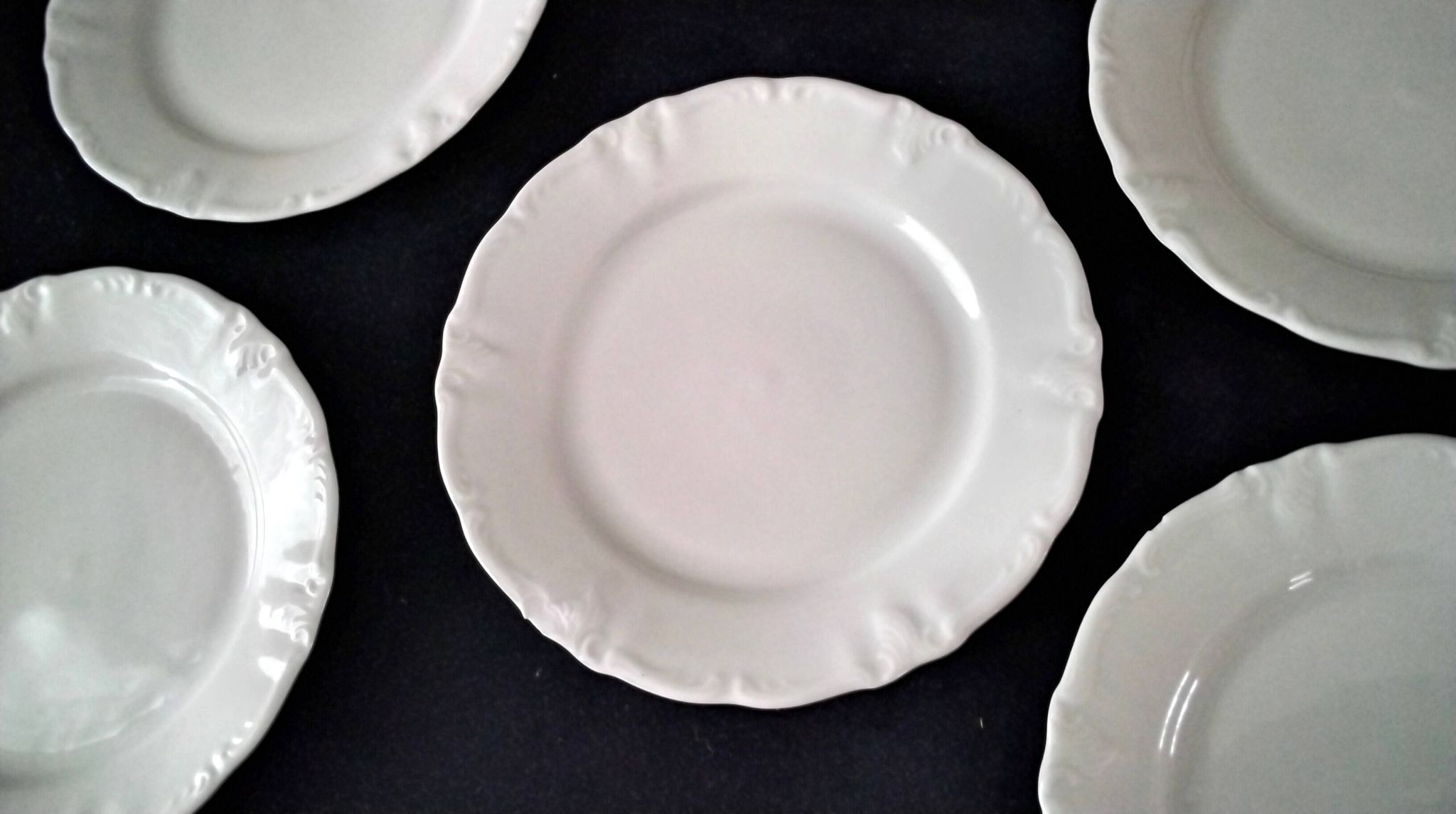 6 Assiettes à pain en Porcelaine de Bavière Winterling