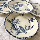 Gien porcelain plates - Cactus