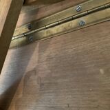 Scandinavian set by Poul Hundevad table and 4 folding teak stools