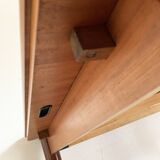 Table scandinave en teck des années 60 extensible