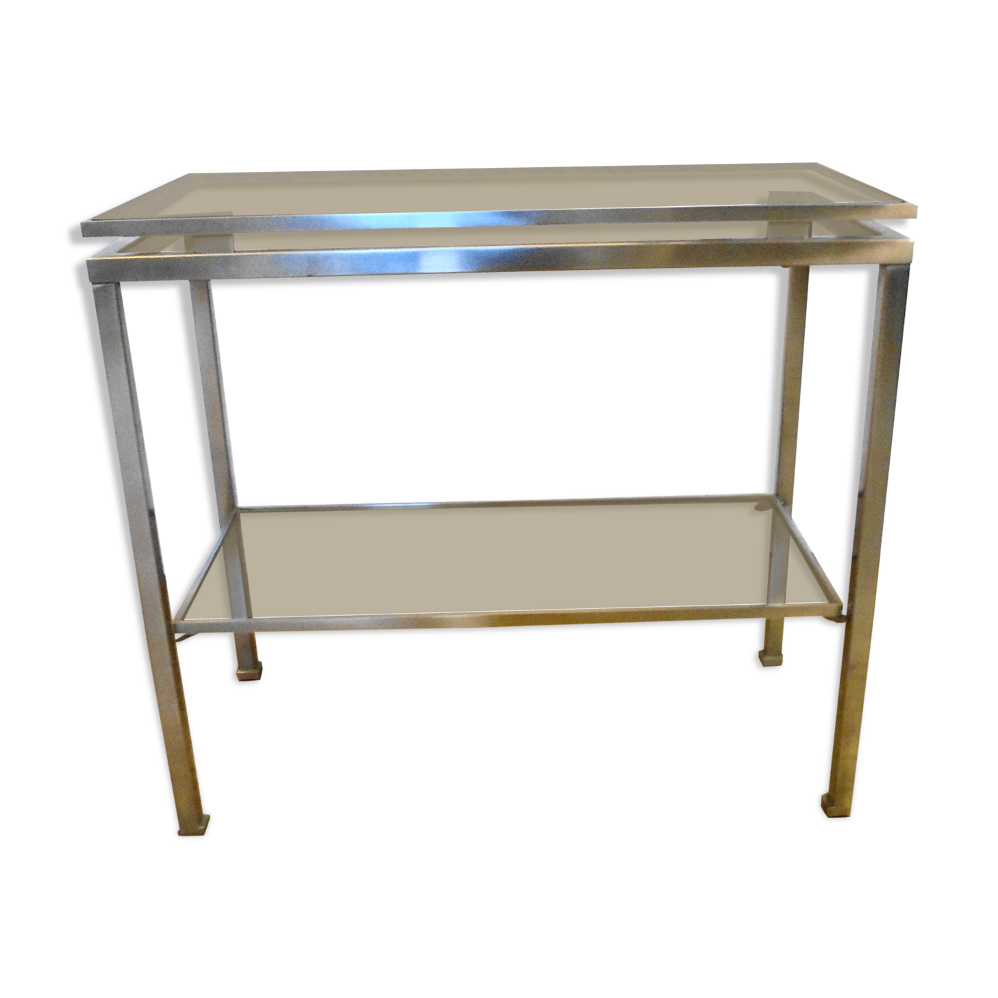 Console 2 trays of the Maison Jansen by Guy Lefevre années 50/60