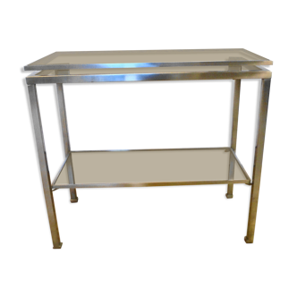 Console 2 trays of the Maison Jansen by Guy Lefevre années 50/60