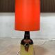 Large glazed ceramic art table lamp by Bjørn Wiinblad for Rosenthal, 1960s