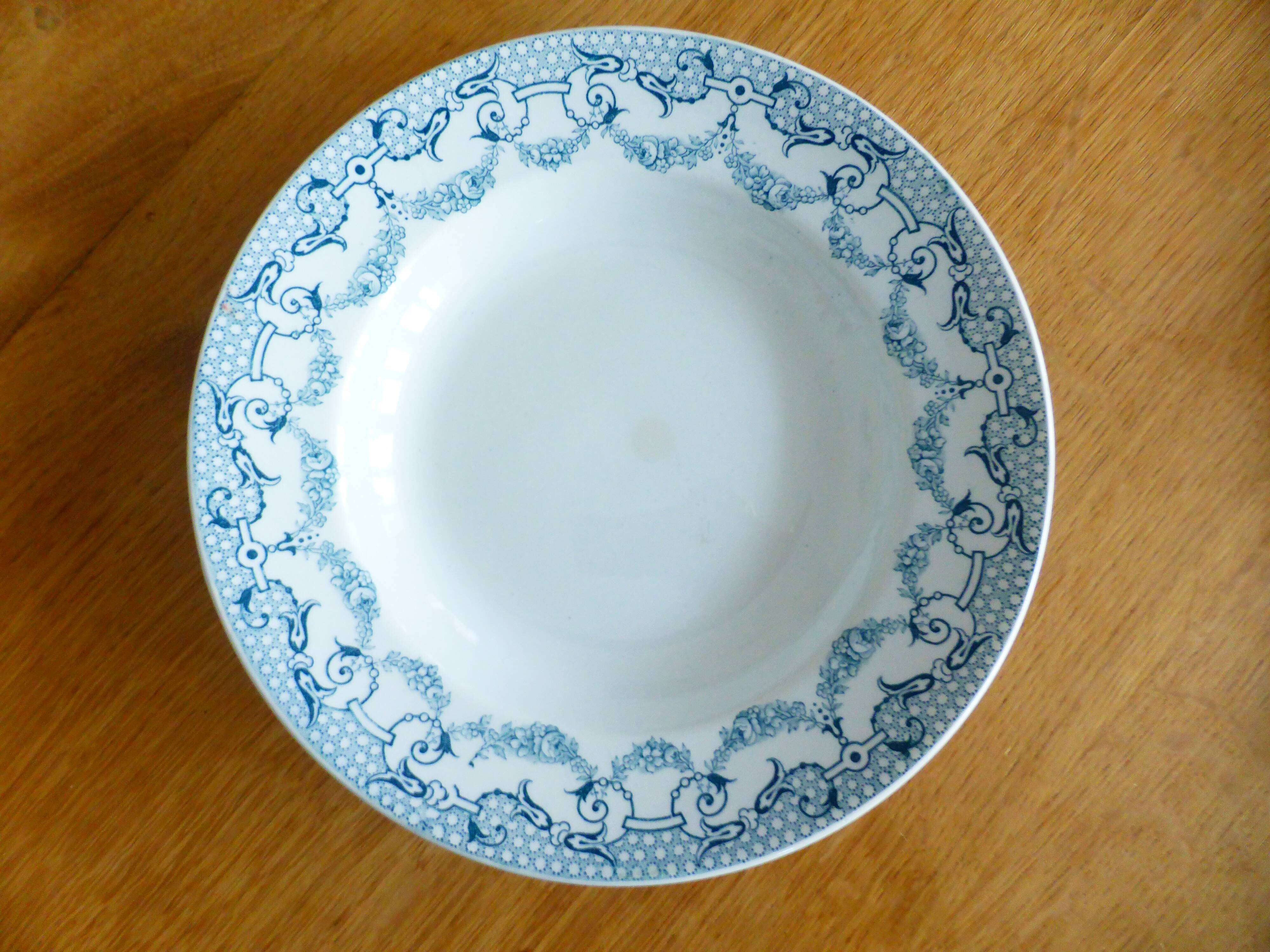 1 soup plate St Amand et Hamage model Dupleix 221266