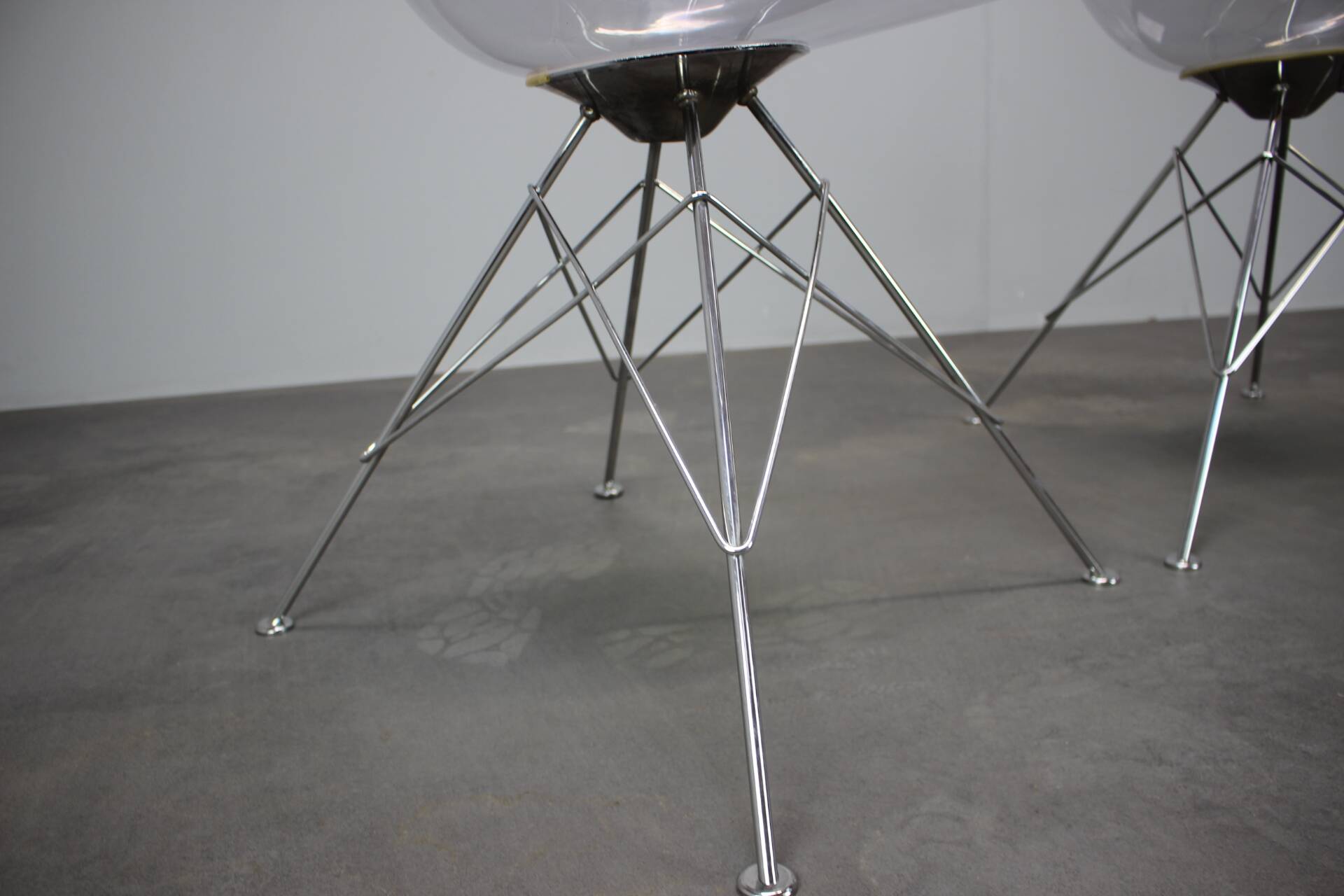 Set of 3 EROS chairs by Philippe Starck for Kartell, Italy, 1999