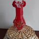 Red Murano vase