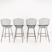 Set of 4 barstools by Harry Bertoia for Knoll, 1980