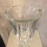 Crystal vase cut st louis model florida
