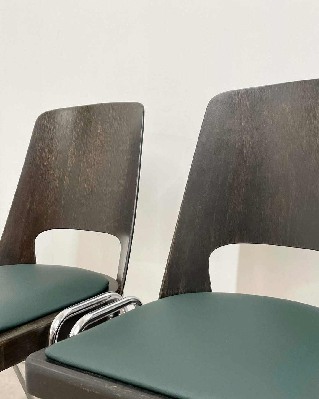 4 Baumann chairs, Manhattan model, circa 1970