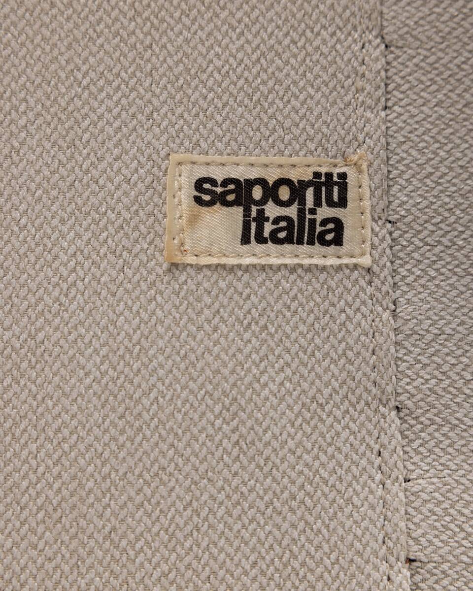 Lot de 6 chaises vintage des années 70 mod. finalement concevoir g. offert pour saporiti