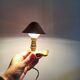 Ancienne Lampe à Pince Champignon Tole Vintage