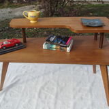 Small tripod shelf Vintage double tray