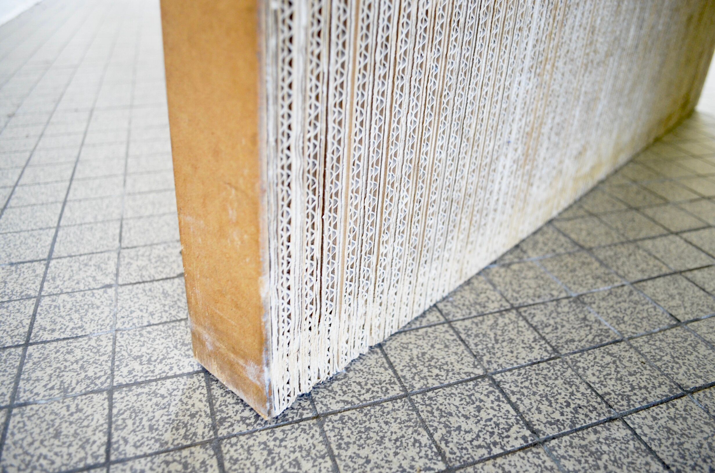 Vitra 'Easy edges' table by Frank Gehry 1972 vintage design