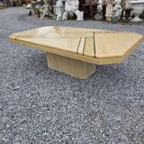 Travertine coffee table from the 70s/80s.