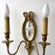 Applique Louis XVI Miroir Lucien Gau