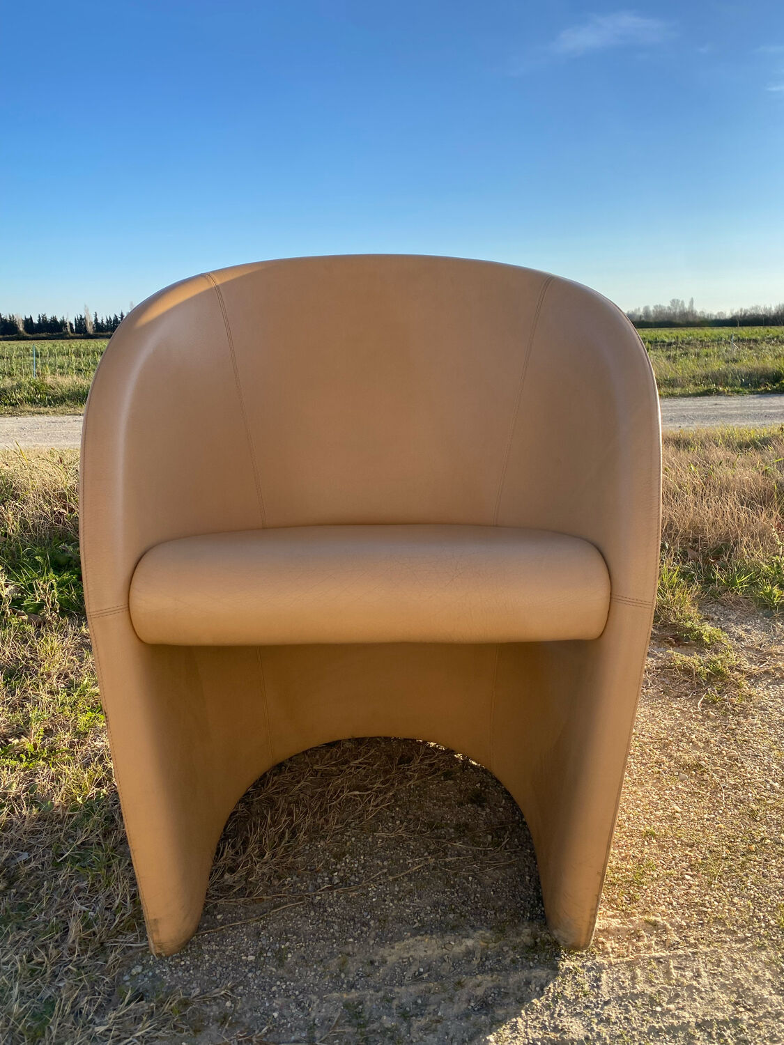 Leather armchair poltrona frau intervista