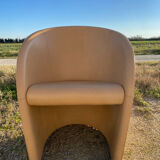 Leather armchair poltrona frau intervista