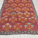Handmade wool kilim rug