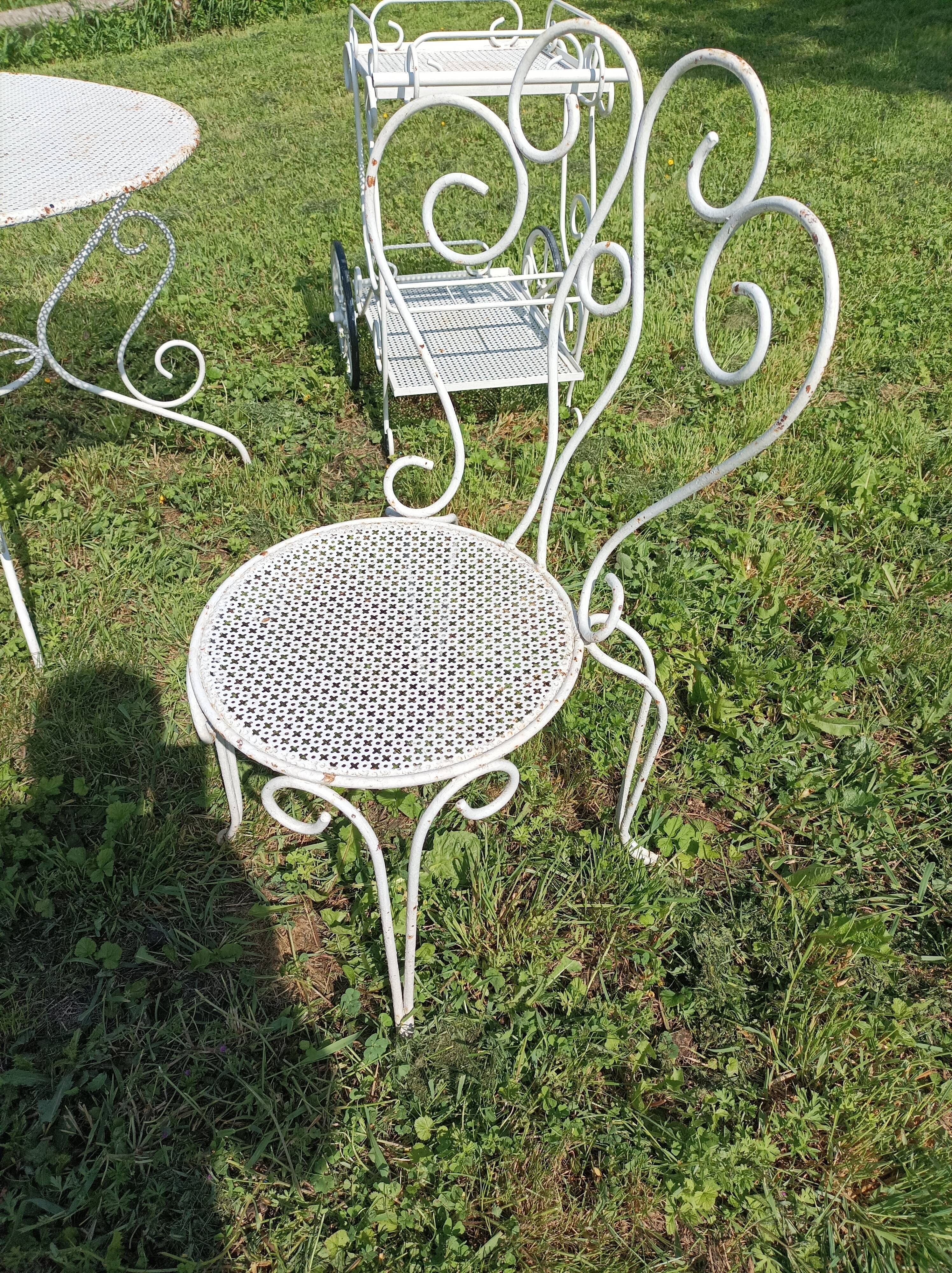 Vintage garden furniture 6 pieces