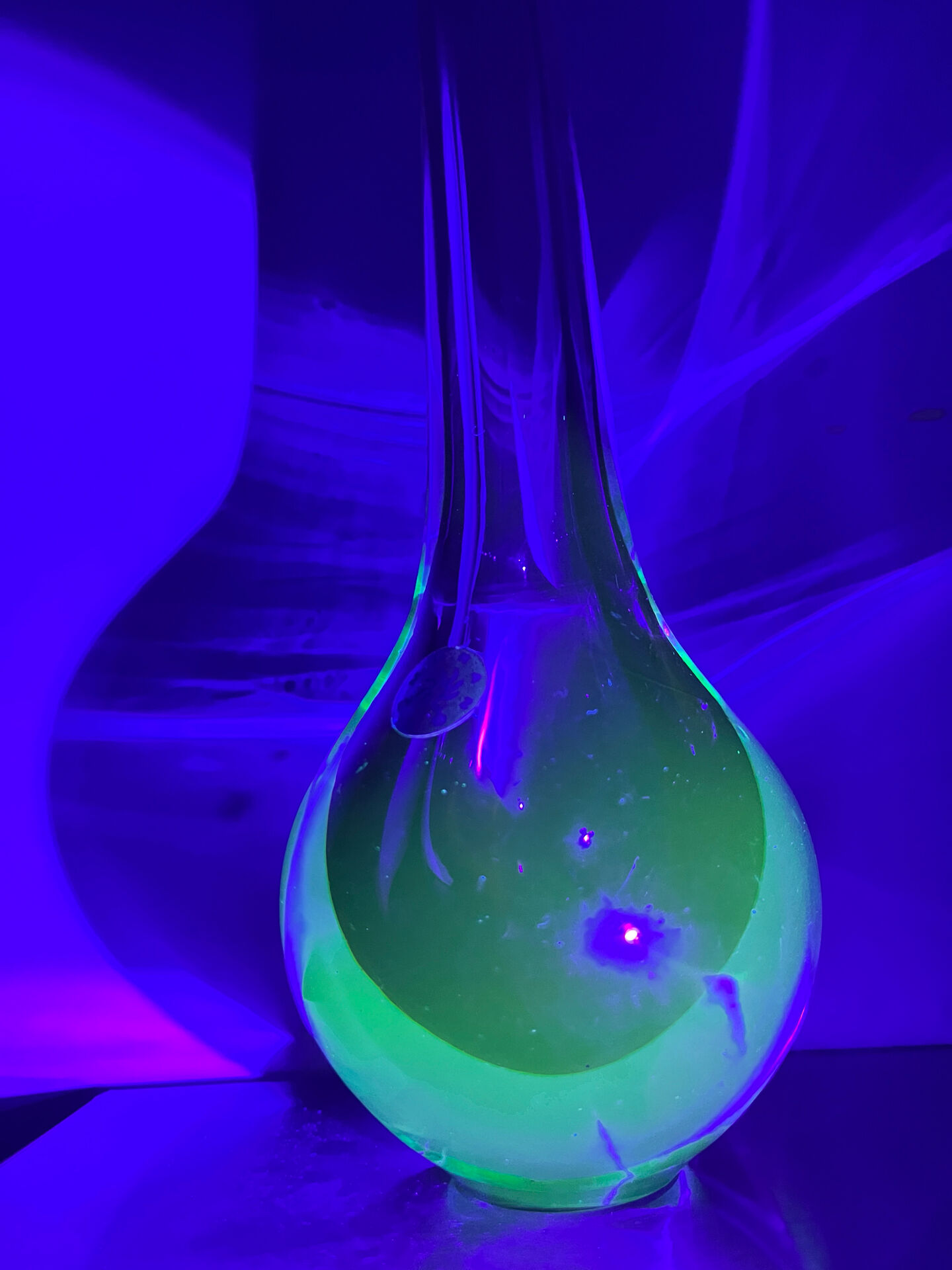 Vase - Murano Sommerso - Ouraline Uranium Glass - Amethyst - 1960