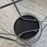 Set of 5 “silver moon” high stools Pascal Mourgue