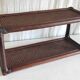 Rattan and cane wall shelf - 70s/80s