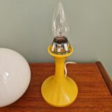 Vintage opaline lamp, 70s