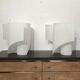 Pair of "Anemone" lamps, Podovo & Bocci, Valenti 1972