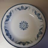 Plat rond Lunéville modèle Malmaison