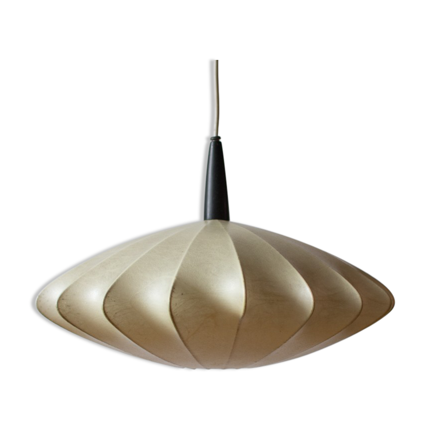 Cocoon hanging lamp from the 70s