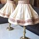 Lampes France 50'S Shabby décoration Pied de lampe en bronze