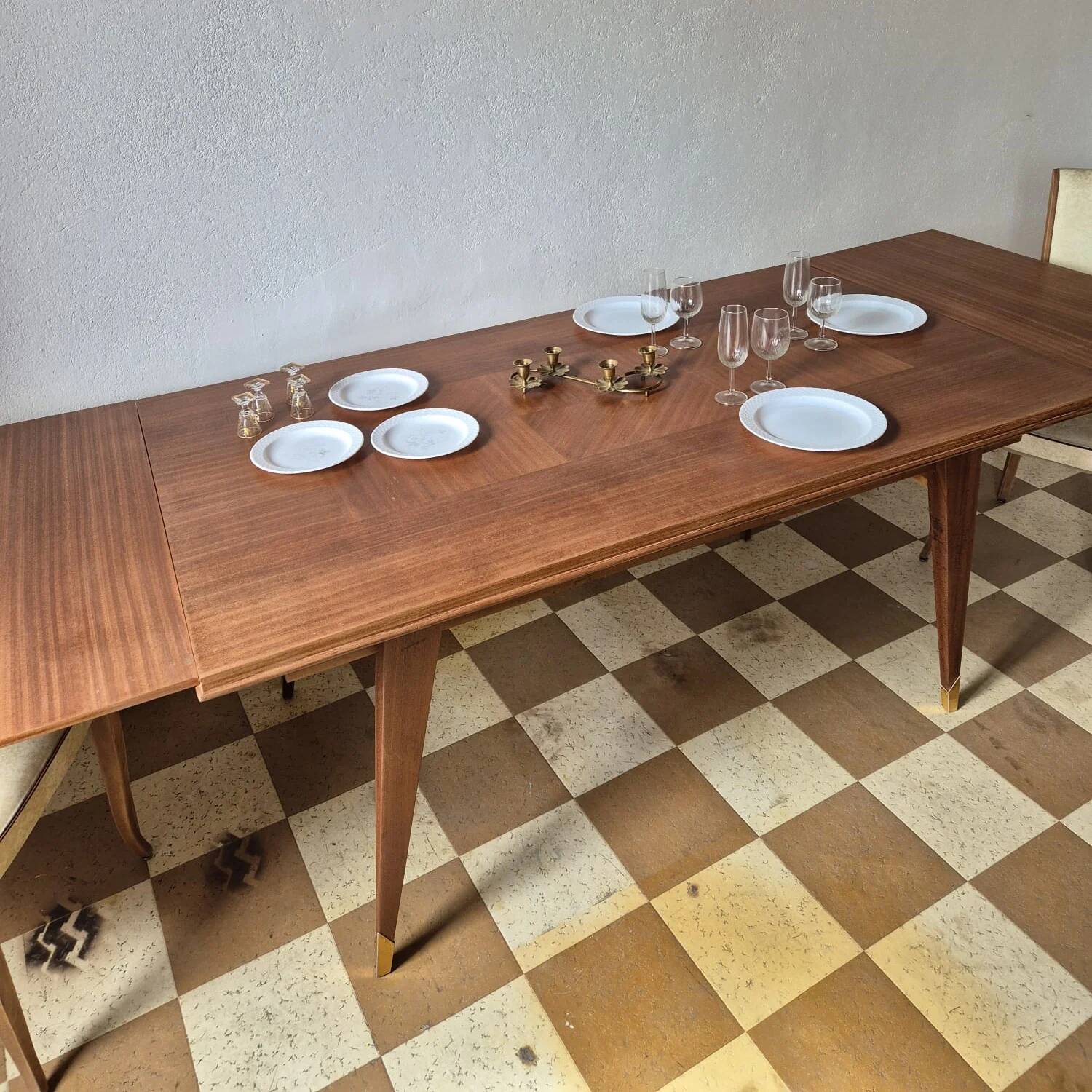 Table avec rallonge