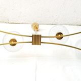 Large brass chandelier