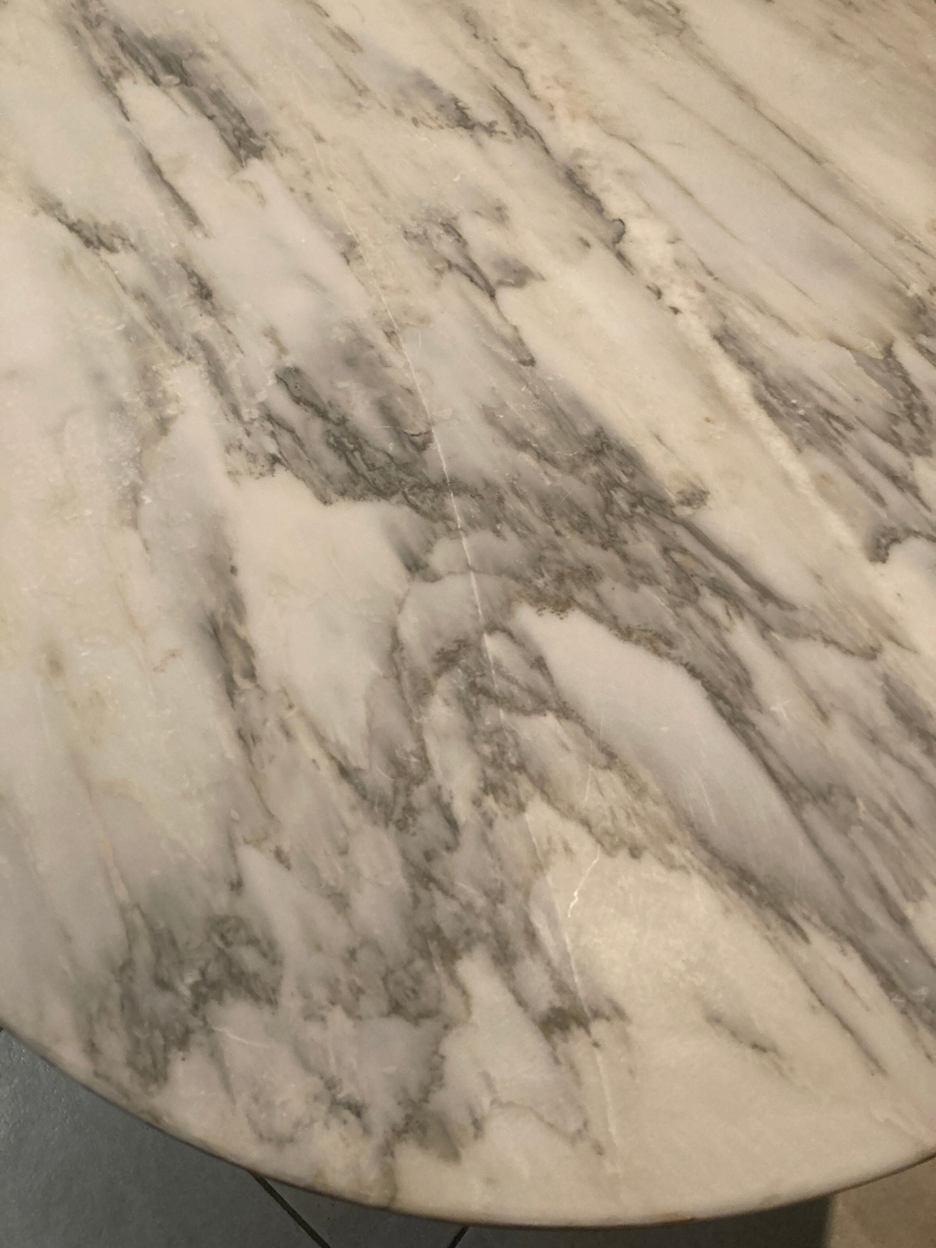 Marble bistro table