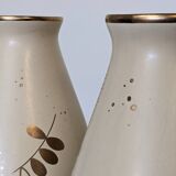 Pair of Art Deco vases from the Sainte-Radegonde factory, 1930s
