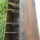 Mahogany hotel magazine/book rack