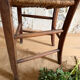 Old wooden country chair.
